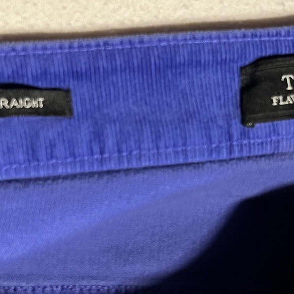 Talbots Blue Straight Leg Pants - Picture 6 of 7